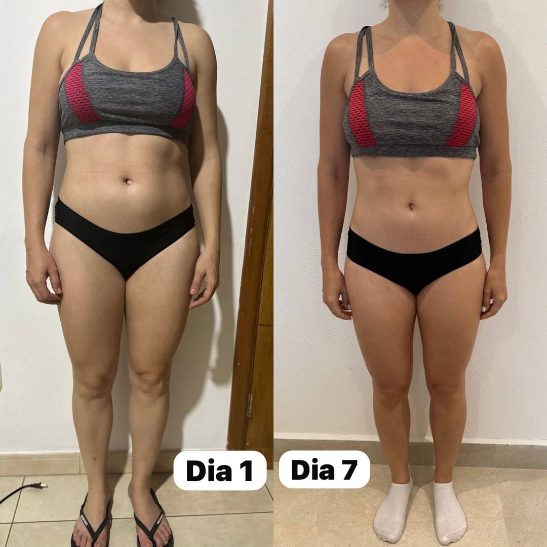 Antes y después - María