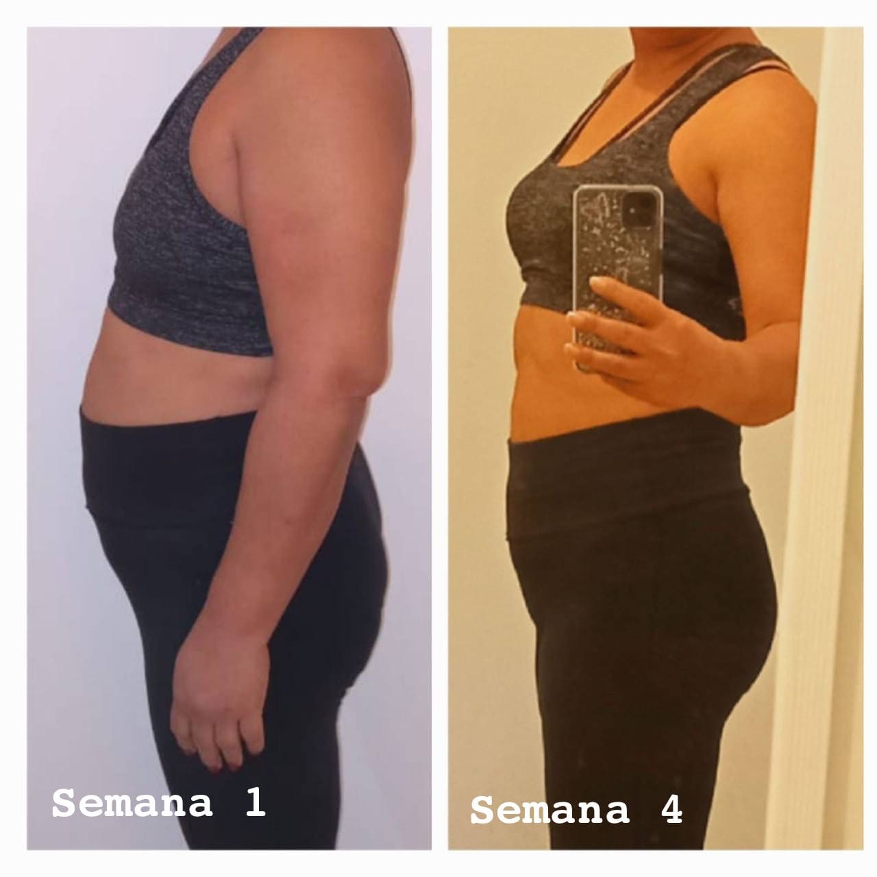 Antes y después - Laura